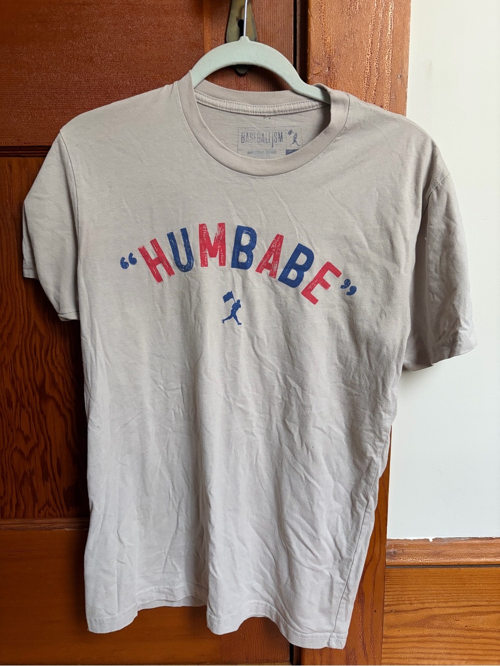 Baseballism Humbabe Graphic Tee - Light Beige